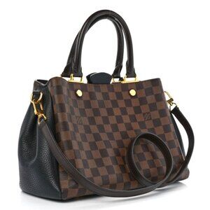 Like New Gorgeous Louis Vuitton Brittany Bag in Damier Ebene